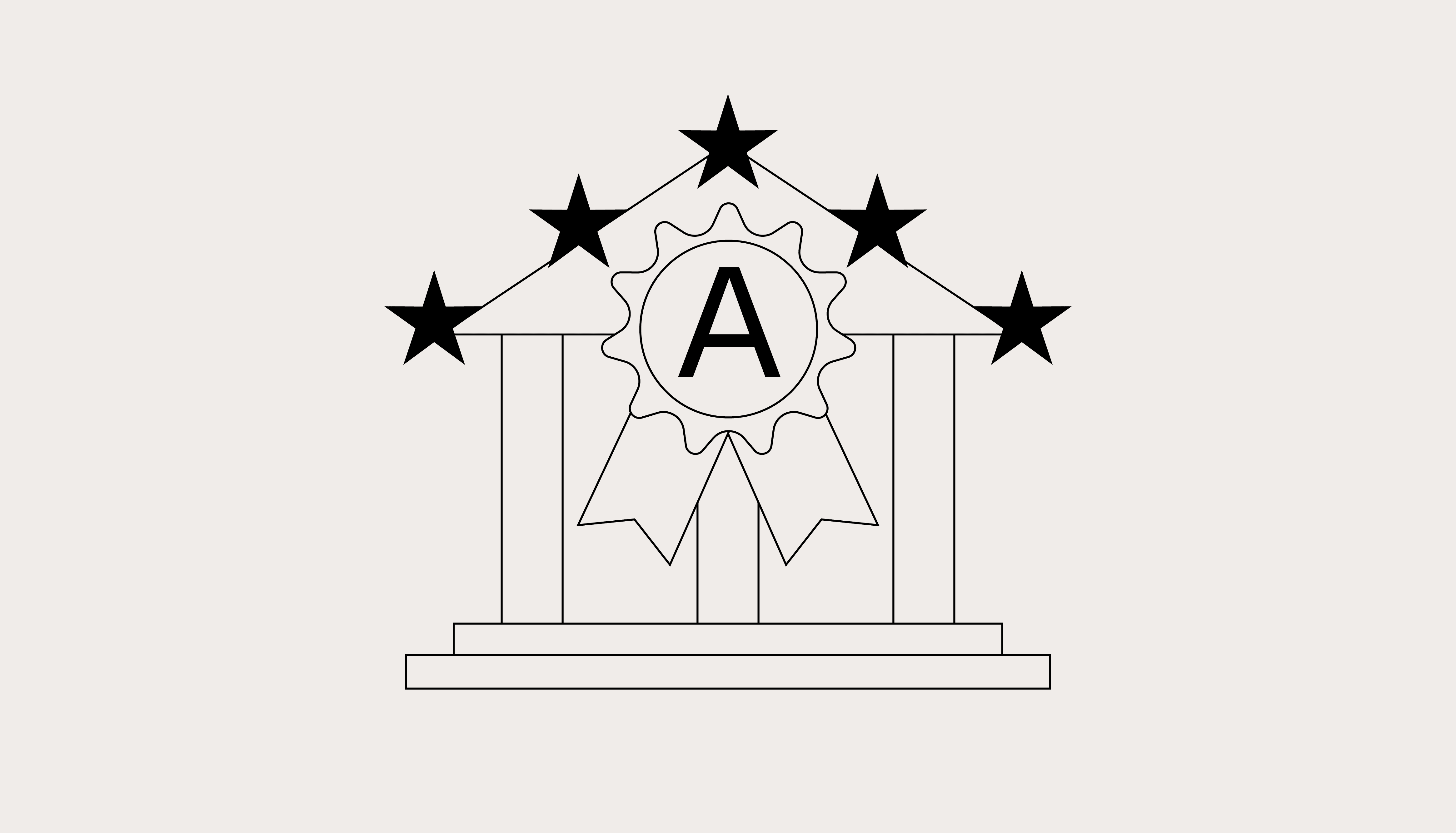 Illustration representing the Trademark license allowing the use of Sale Character fonts in registered logos or marks.
