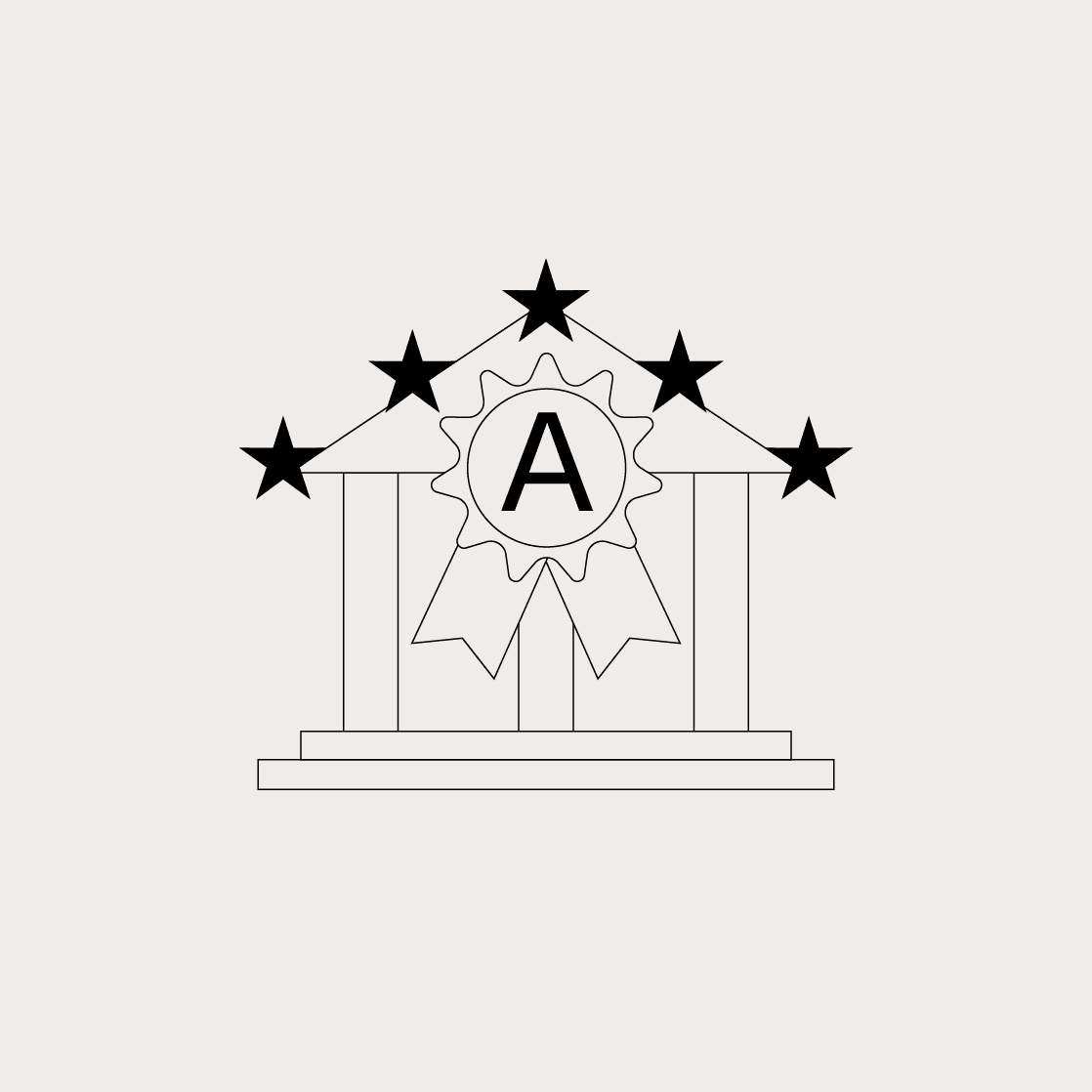 Illustration representing the Trademark license allowing the use of Sale Character fonts in registered logos or marks.